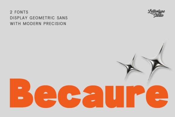 Becaure: A Modern Sans Serif for Clarity and Energy