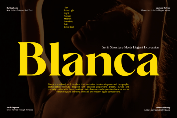Blanca: A Serif Font for Elegant Web Design