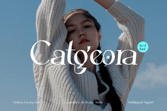 Catgeora Font for Creative Projects