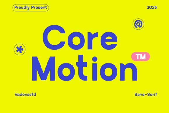 Core Motion: The Bold Typeface That Elevates Small Business Brands