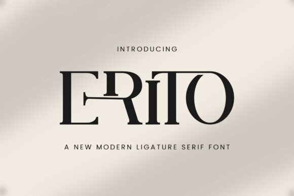 Erito Serif Font: Elevate Your Handmade Brand