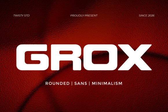 Grox: A Bold Font for Business