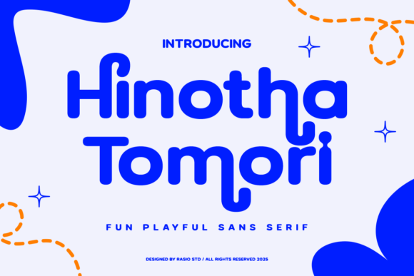 Hinotha Tomori: A Playful Sans Serif Font for Joyful Brands