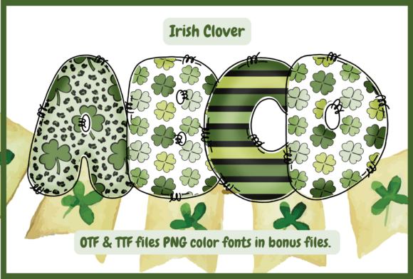 Irish Clover: A Lucky Font for Designers