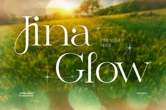 Jina Glow: A Bold Serif for Web Design