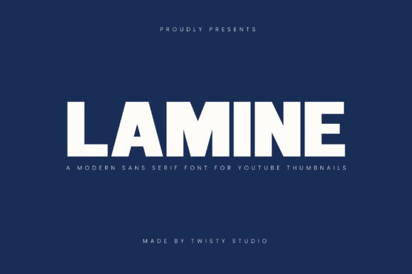 Lamine: A Bold Font for Web Design