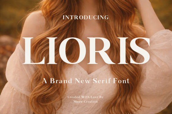 Lioris: A Serif Font for Elegant Design