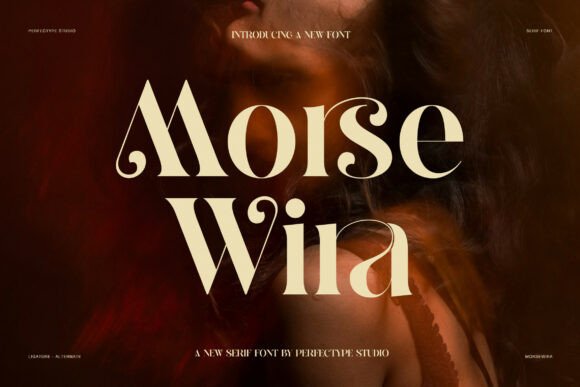 Morse Wira: The Elegant Serif Font for Handmade Brands