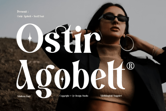 Ostir Agobelt: A Serif Font for Editorial Elegance