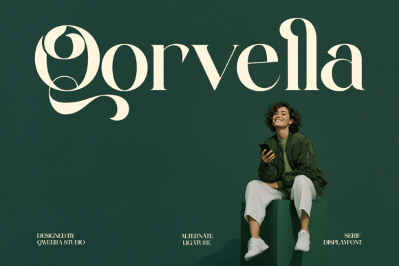 Qorvella: A Luxurious Serif Font