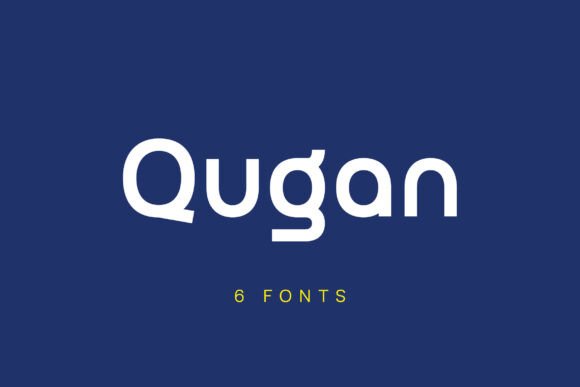 Qugan: A Font for Modern Branding