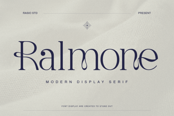 Ralmone: A Modern Serif Font for Web Design