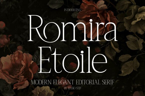 Romira Etoile Font for Web Design