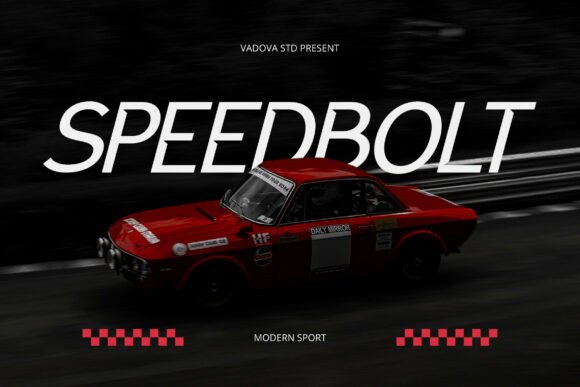 Speedbolt: A Font for Dynamic Marketing