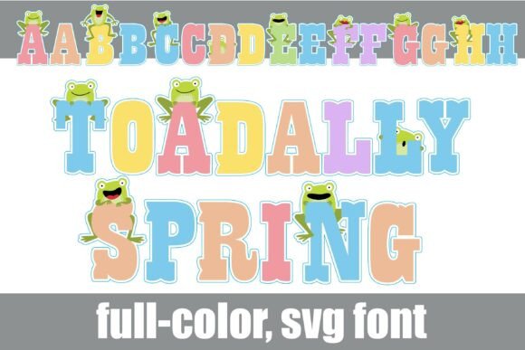 Toad-ally Spring Font Review: A Playful Serif for Branding
