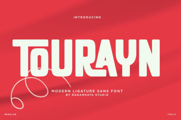 Tourayn: A Modern Ligature Sans-Serif